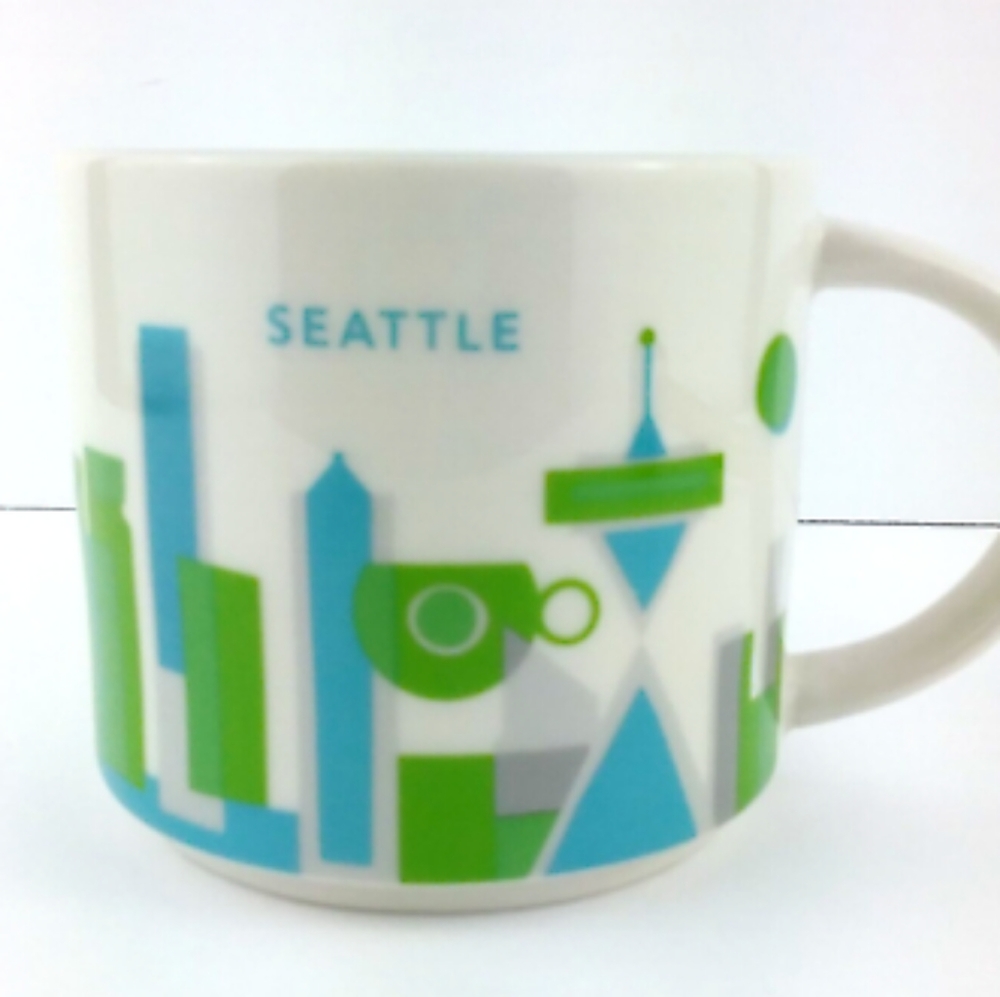 2014 Starbucks You Are Here Series Seattle mug